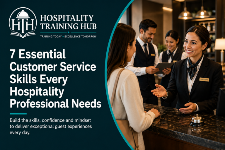 7 Essential Customer Service Skills Every Hospitality Professional Needs